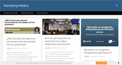 Desktop Screenshot of marketingmedico.com