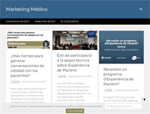 Tablet Screenshot of marketingmedico.com